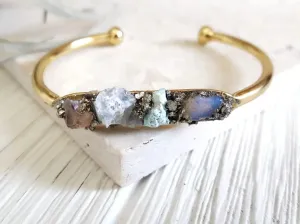 Rivington Raw Stone Bracelet
