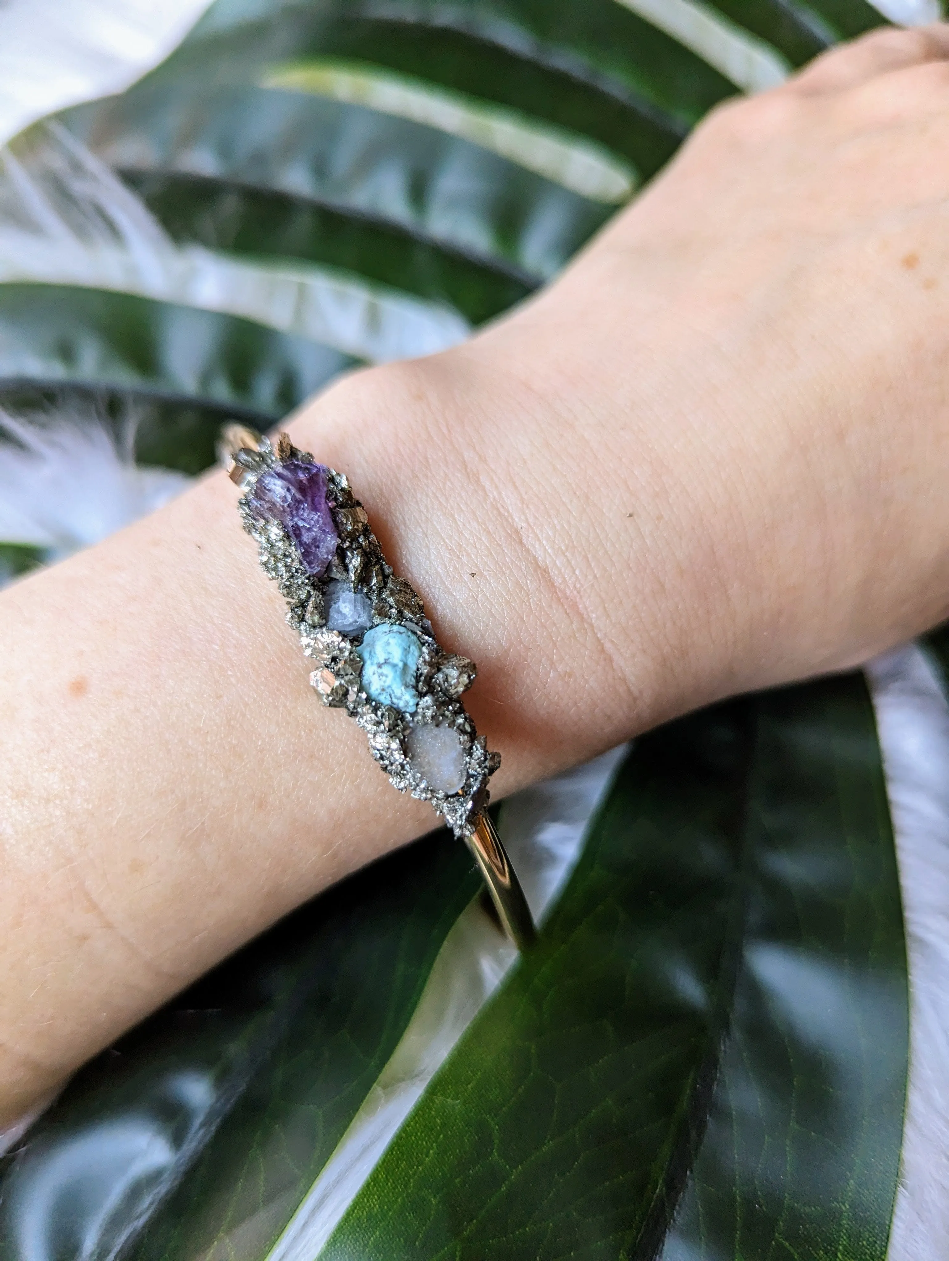 Rivington Raw Stone Bracelet