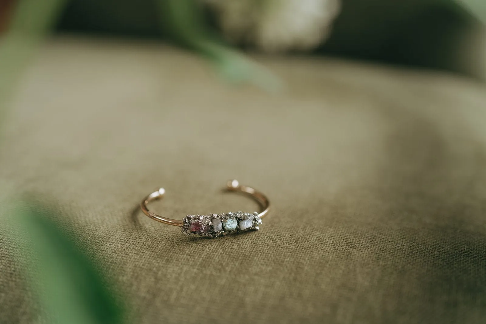 Rivington Raw Stone Bracelet