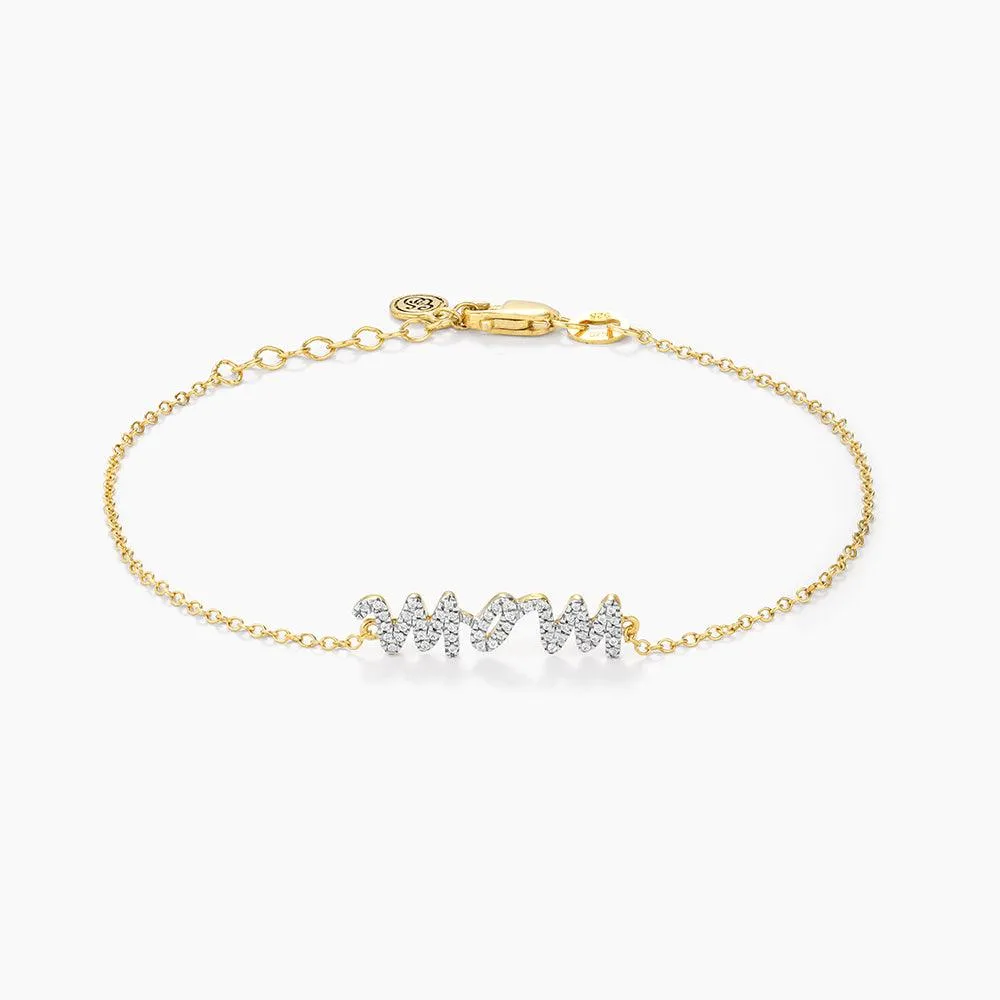 Rockstar Mom Chain Bracelet