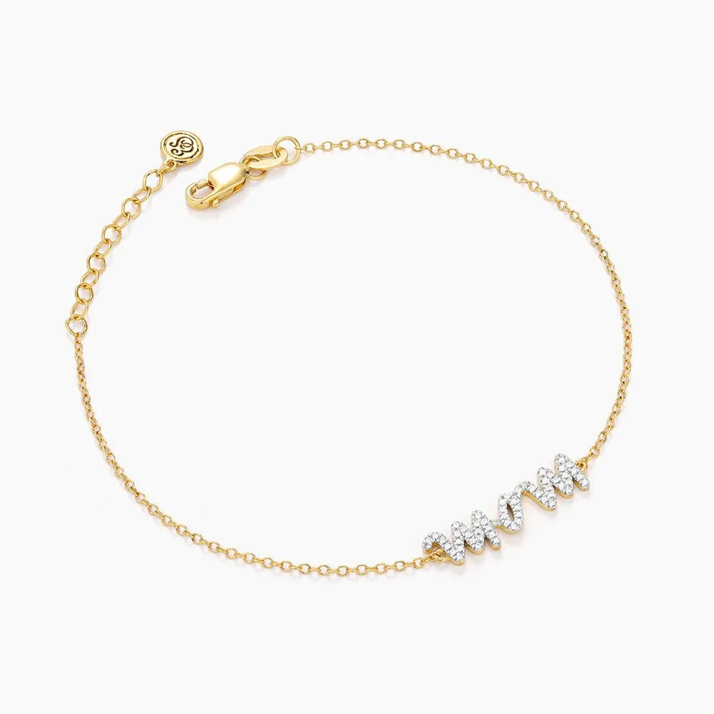 Rockstar Mom Chain Bracelet