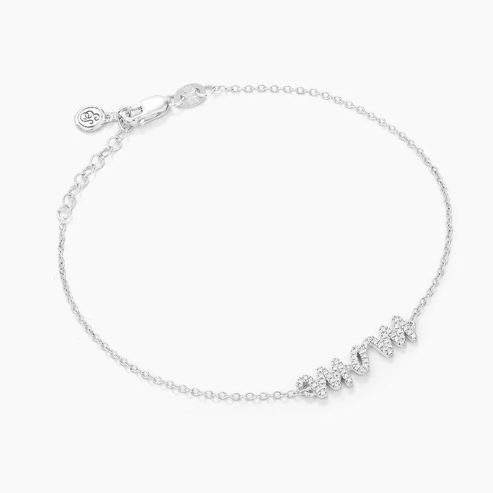 Rockstar Mom Chain Bracelet