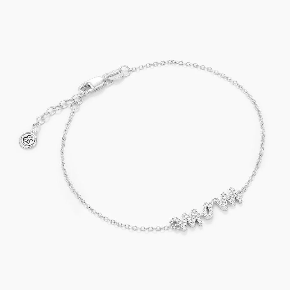 Rockstar Mom Chain Bracelet