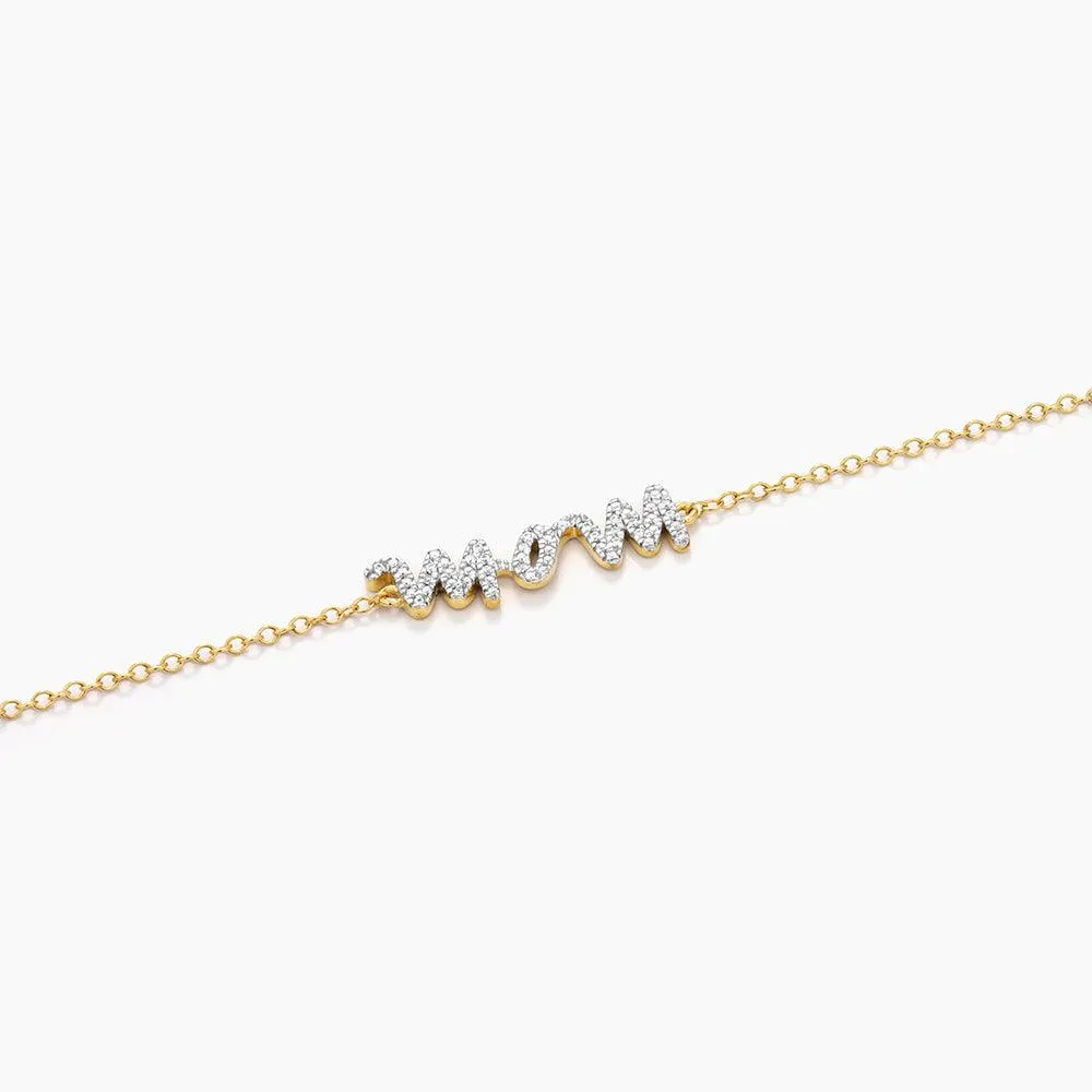 Rockstar Mom Chain Bracelet