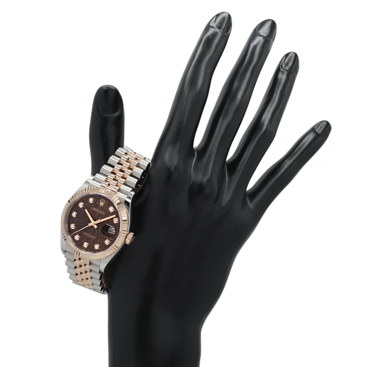Rolex 18K Rose Gold Stainless Steel Datejust 36 126231