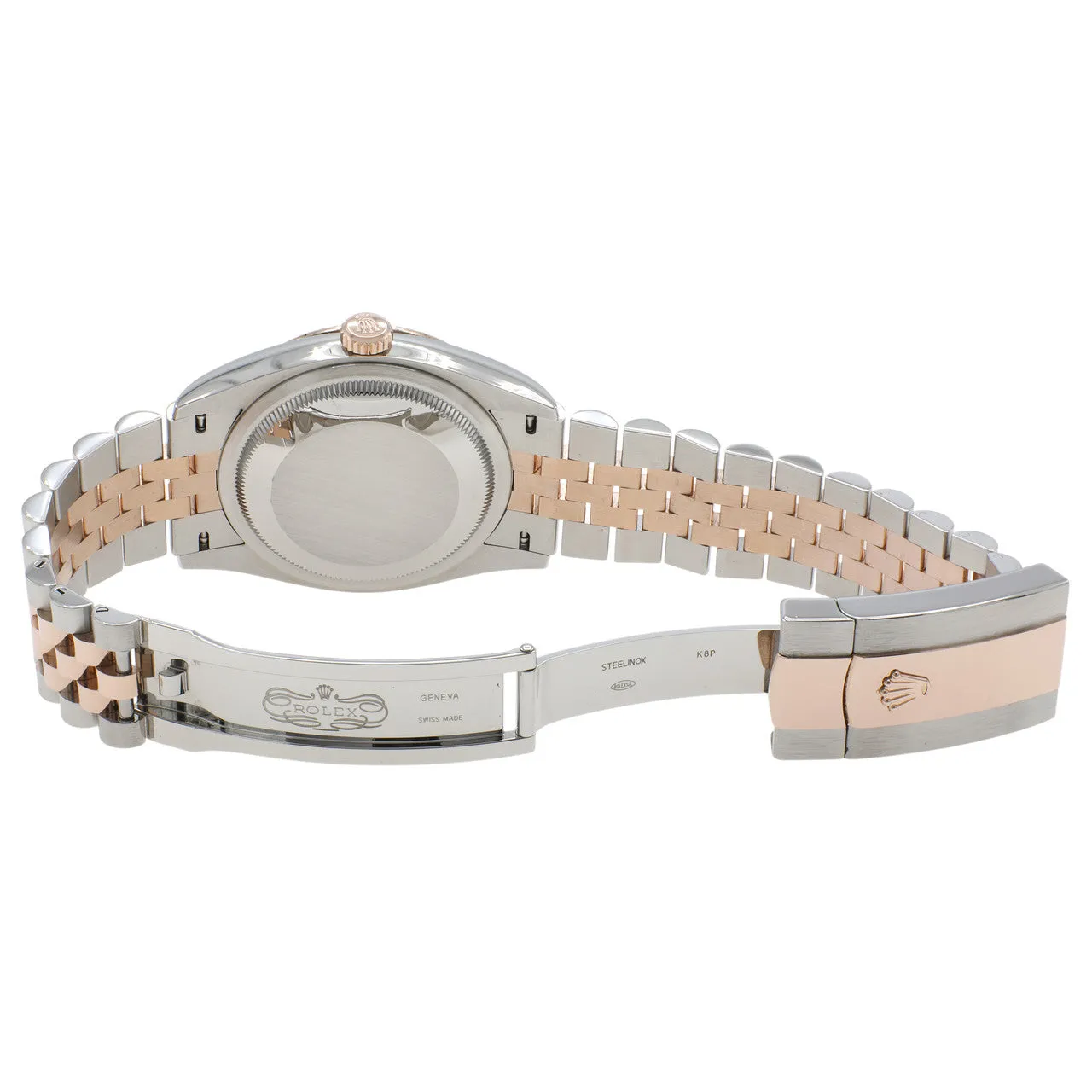 Rolex 18K Rose Gold Stainless Steel Datejust 36 126231
