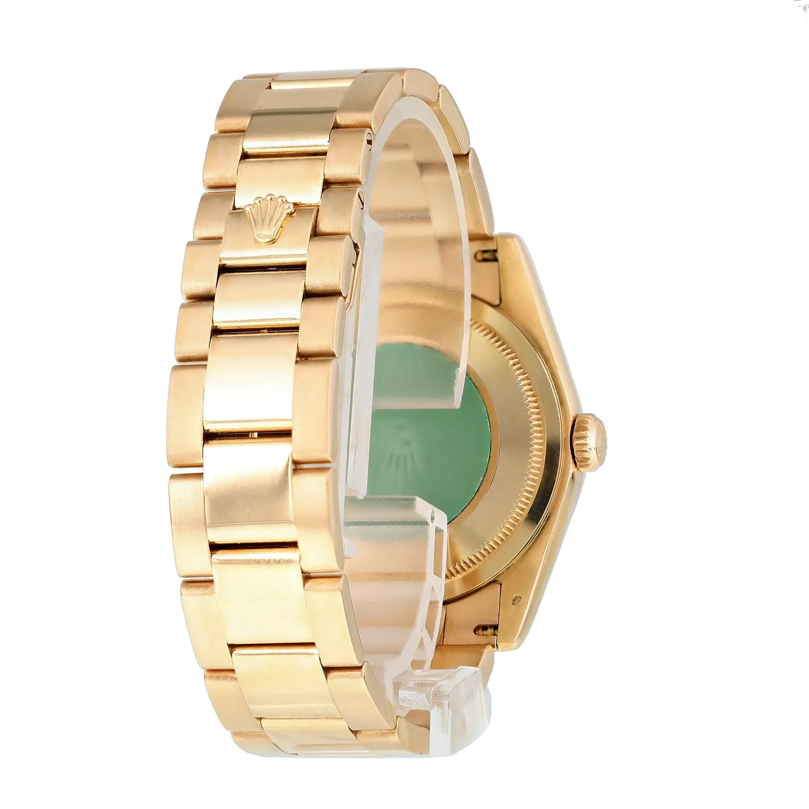 Rolex Day Date 118235 President 18k Rose Gold Mens Watch Box Papers