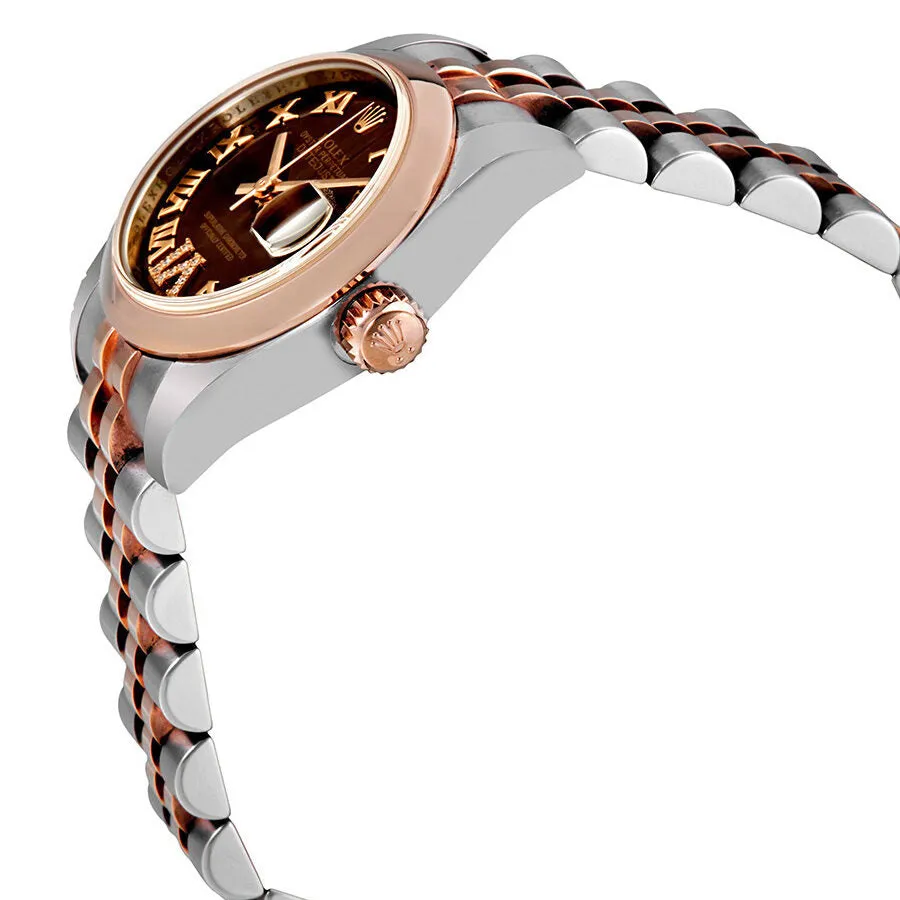 Rolex Lady Datejust Chocolate Diamond Dial Automatic Watch 179161CHRDJ