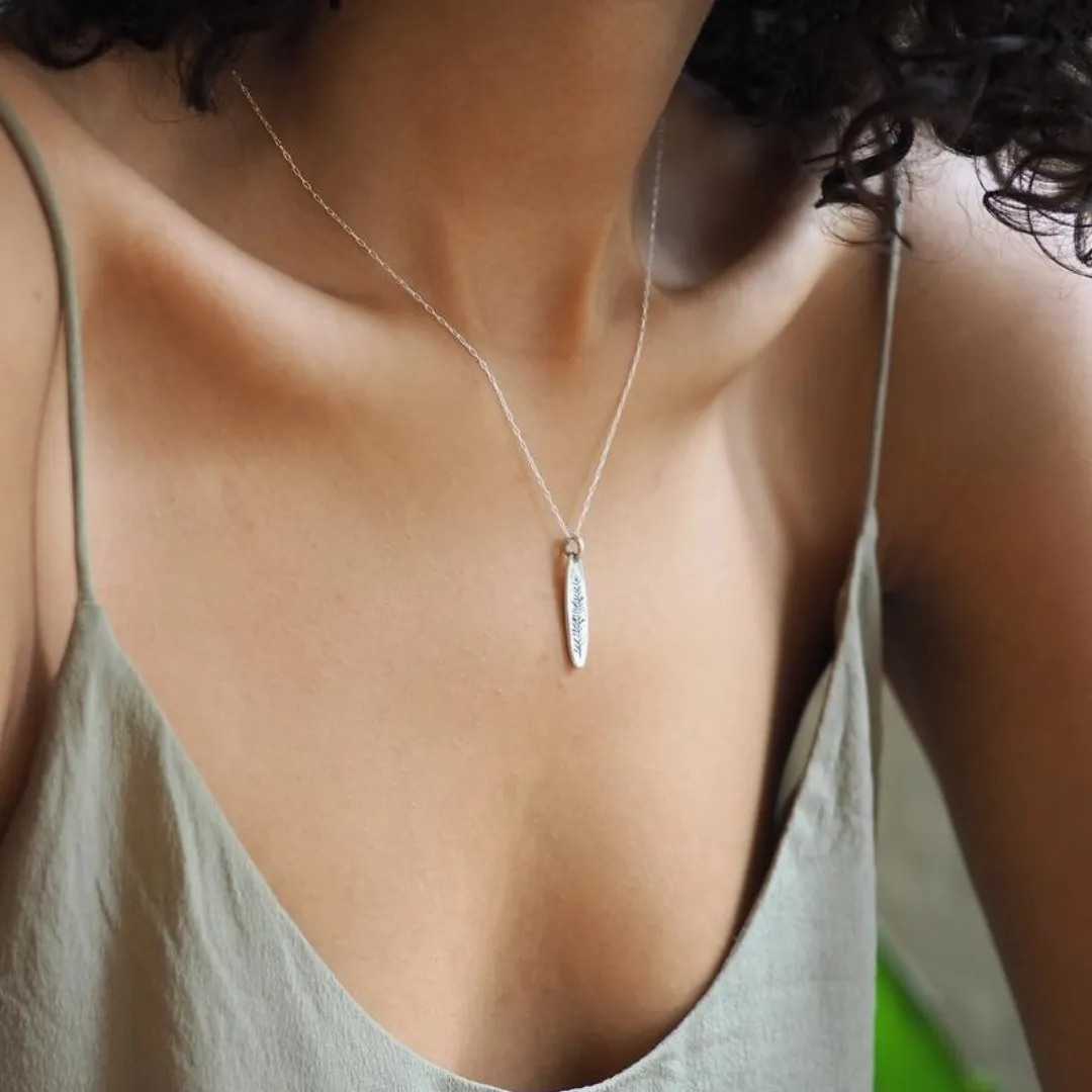 Rosemary Botanical Amulet Necklace