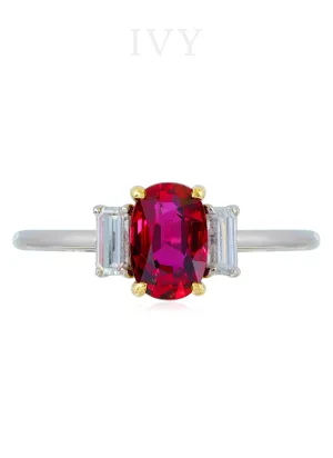 Ruby and Diamond Ring