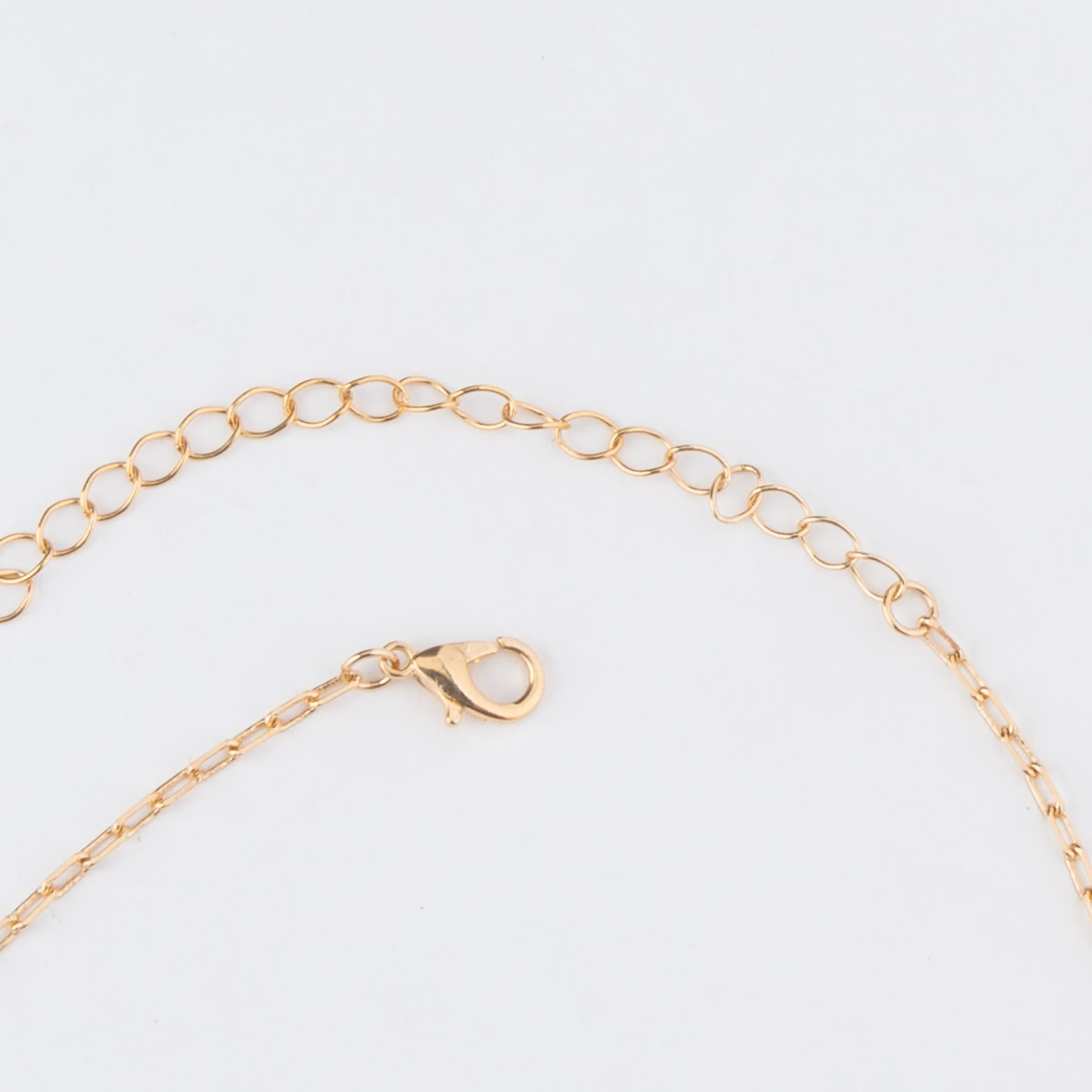 Samara Crystal Moon Pendant Necklace