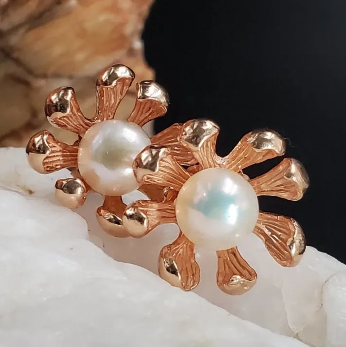 Seasons Of The Sea / Most Popular Jewelry Silver Gold Earrings Natural Pearls Studs Hypoallergenic Earrings Gift For Women