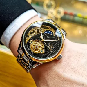 SEWOR Retro Mechanical Mens Watch