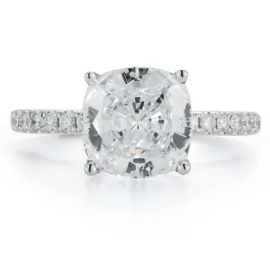 Signature "Avery" Pave Diamond Engagement Ring