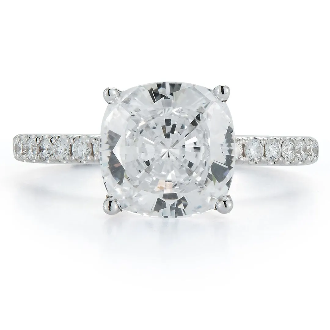 Signature "Avery" Pave Diamond Engagement Ring