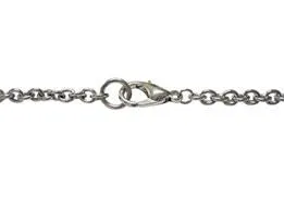 Silver Toned Etched Jumping Killer Whale Orca Necklace