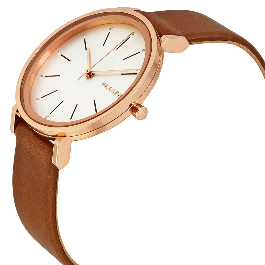 Skagen Hald Medium White Dial Ladies Watch SKW2488