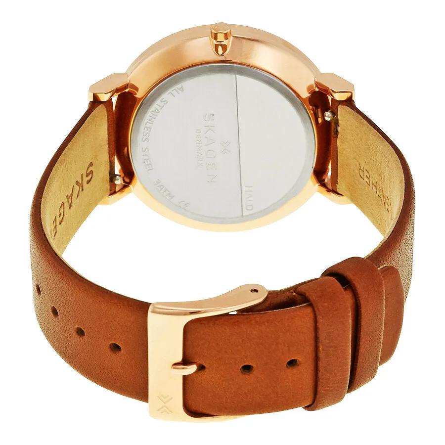 Skagen Hald Medium White Dial Ladies Watch SKW2488