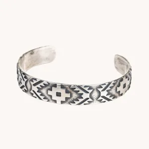 SkyWeaver: Half Loom Cuff Bracelet