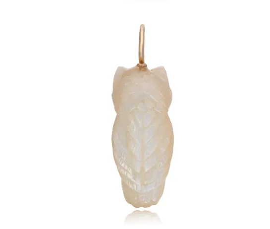 Snowy Owl Charm