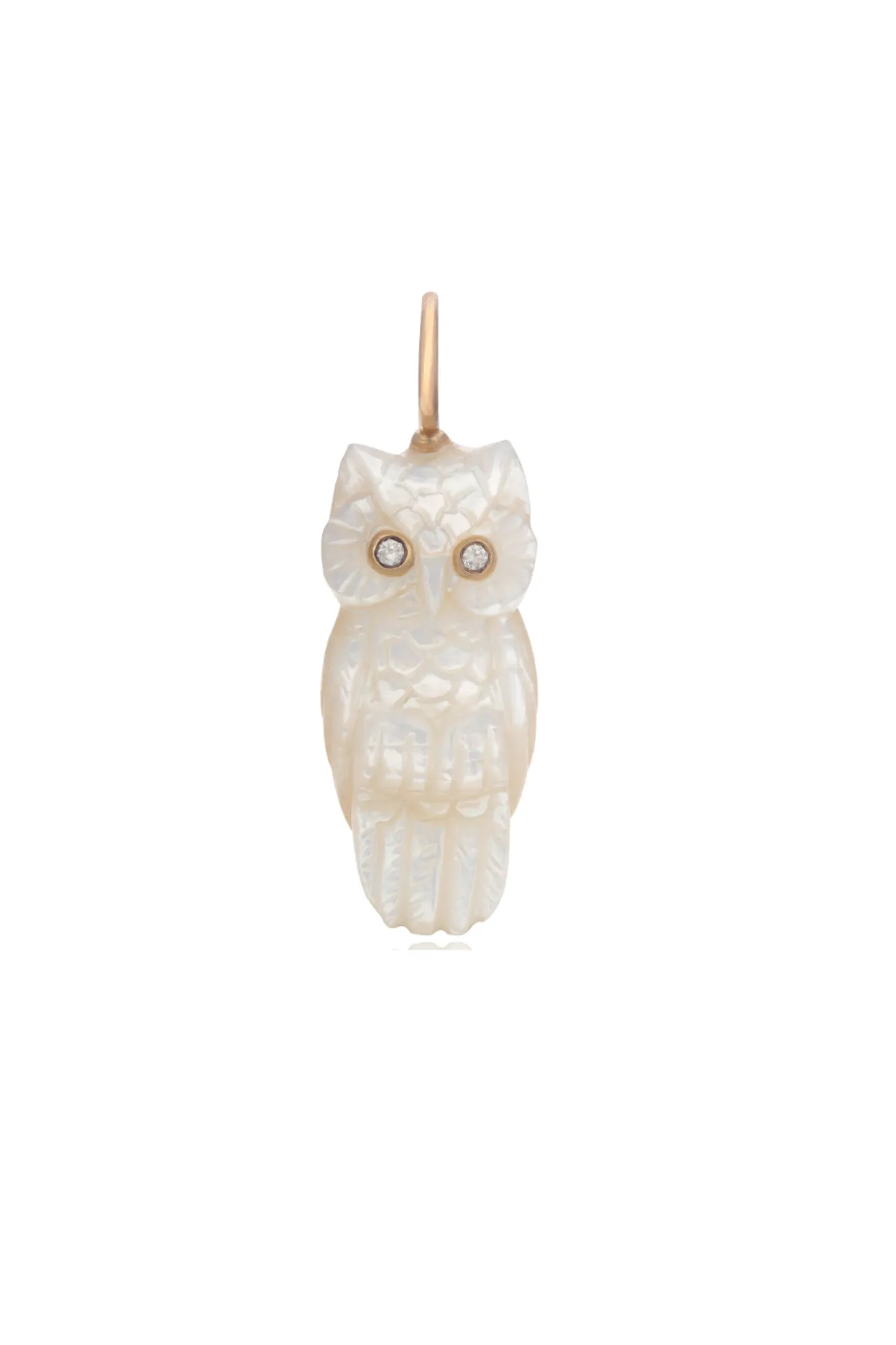 Snowy Owl Charm