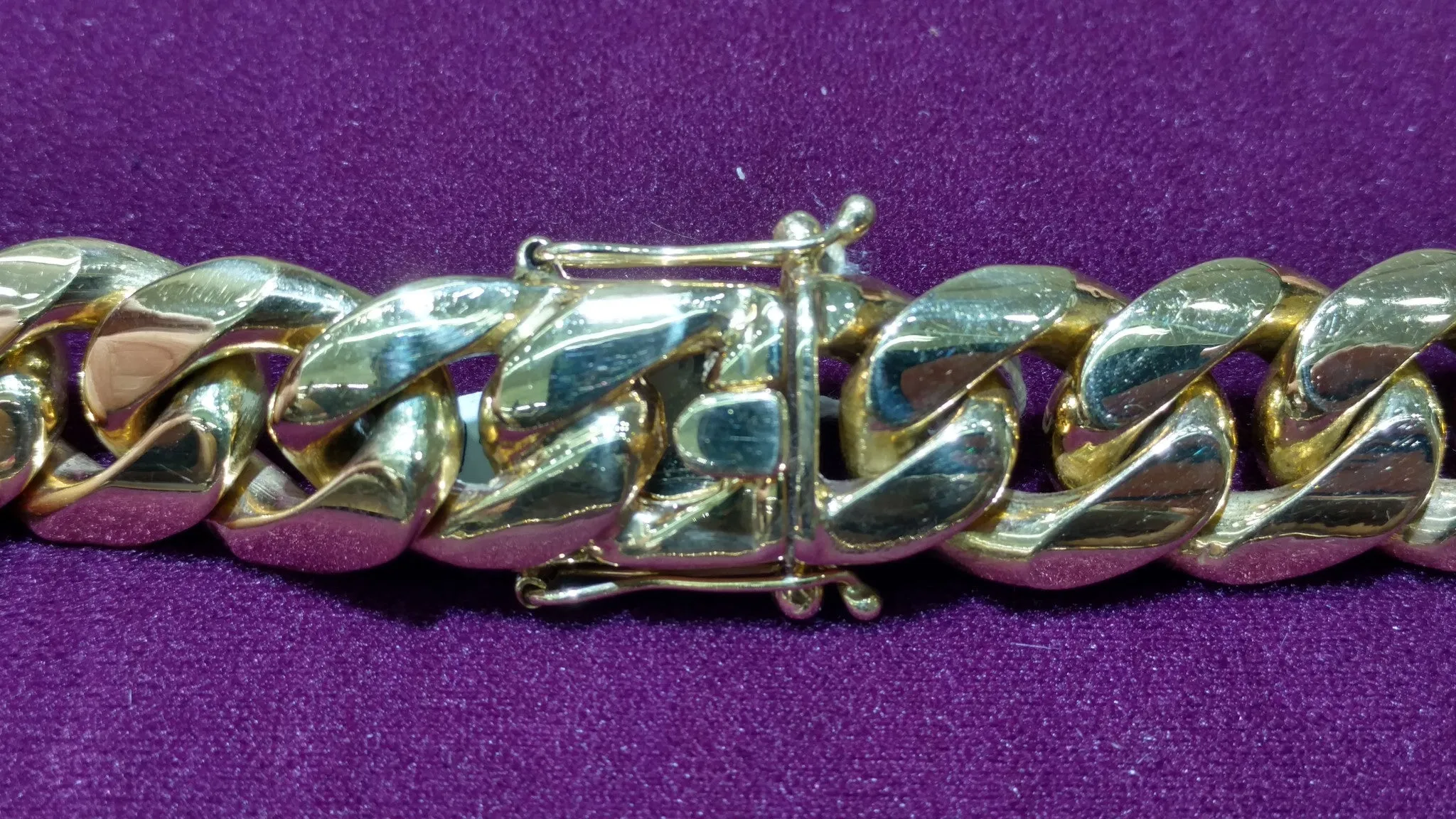 Solid Miami-Cuban Link Chain (14K Yellow Gold)