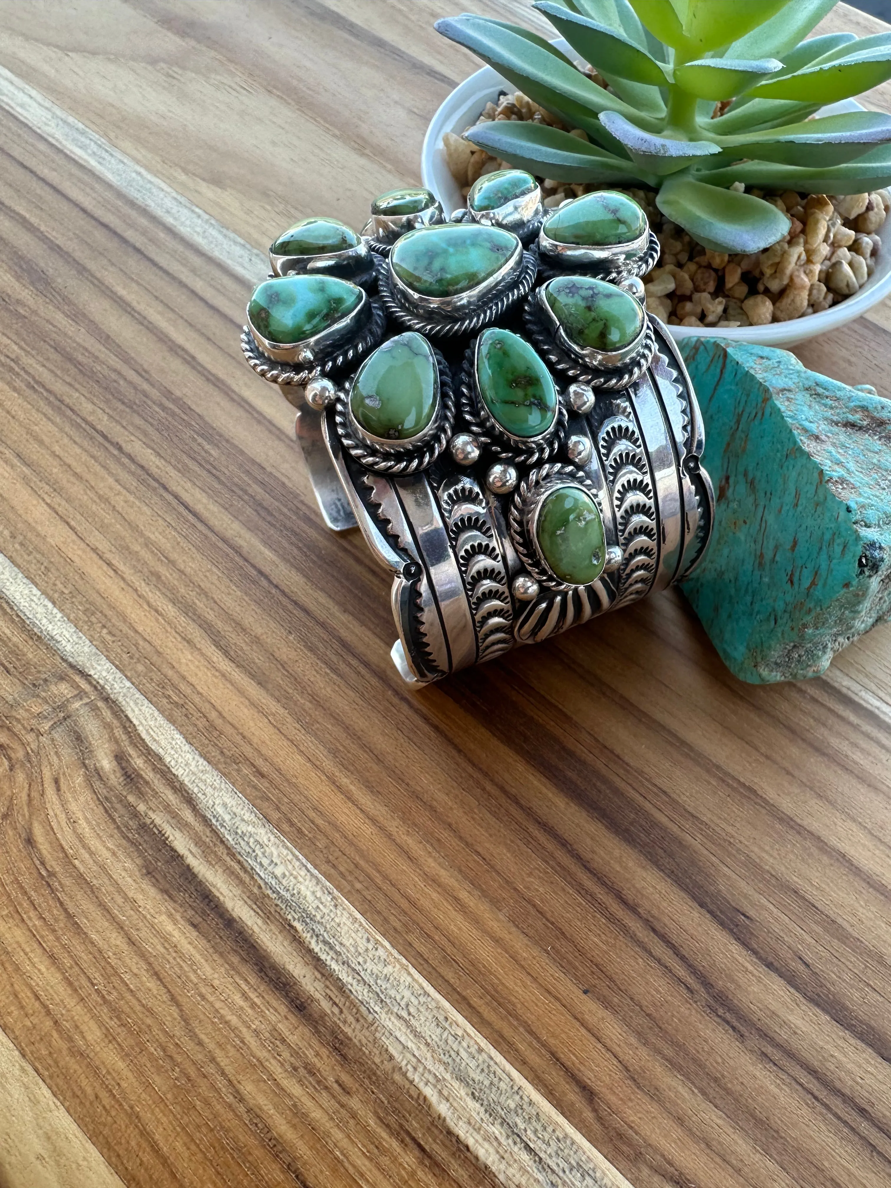Sonoran Gold Cluster Cuff