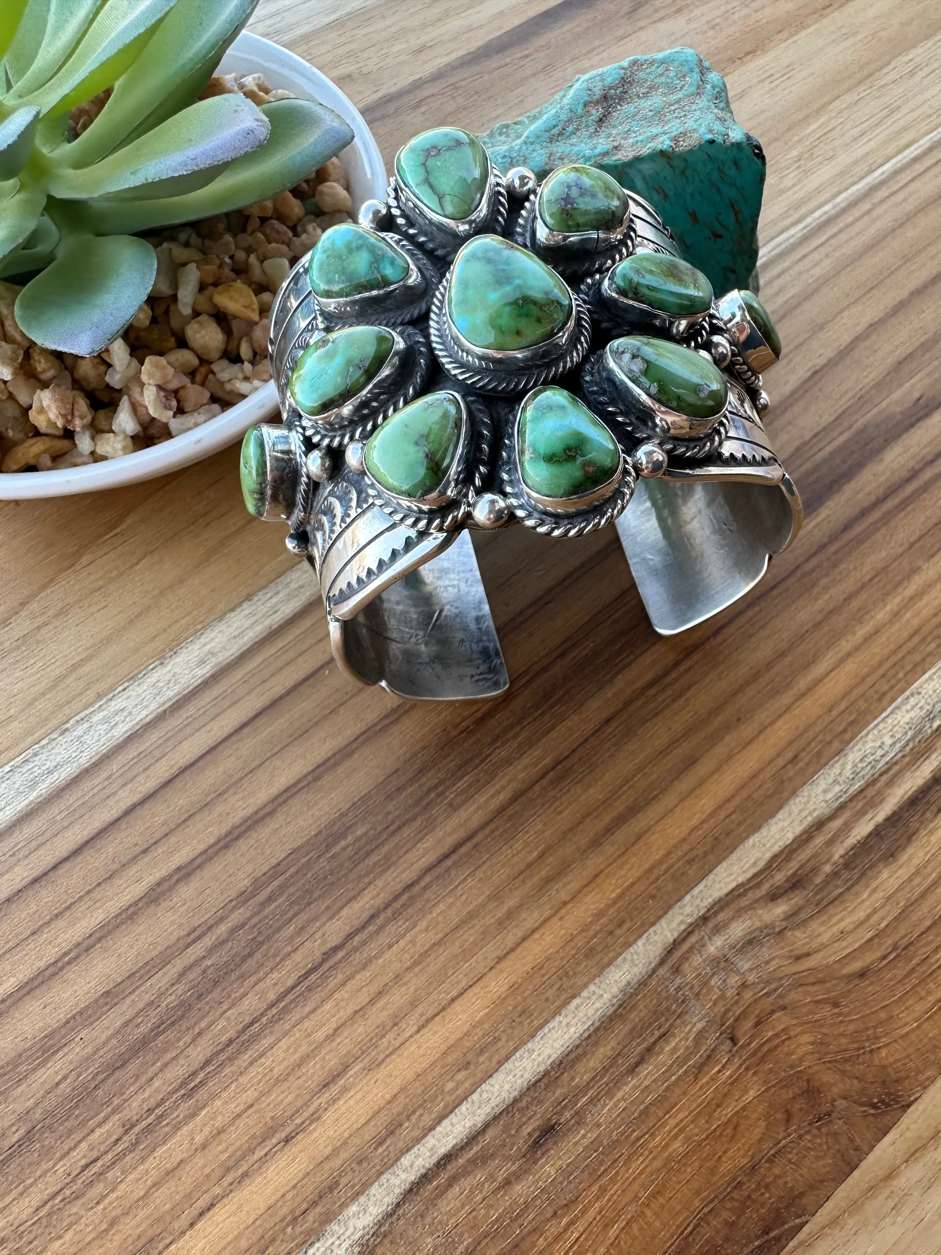 Sonoran Gold Cluster Cuff