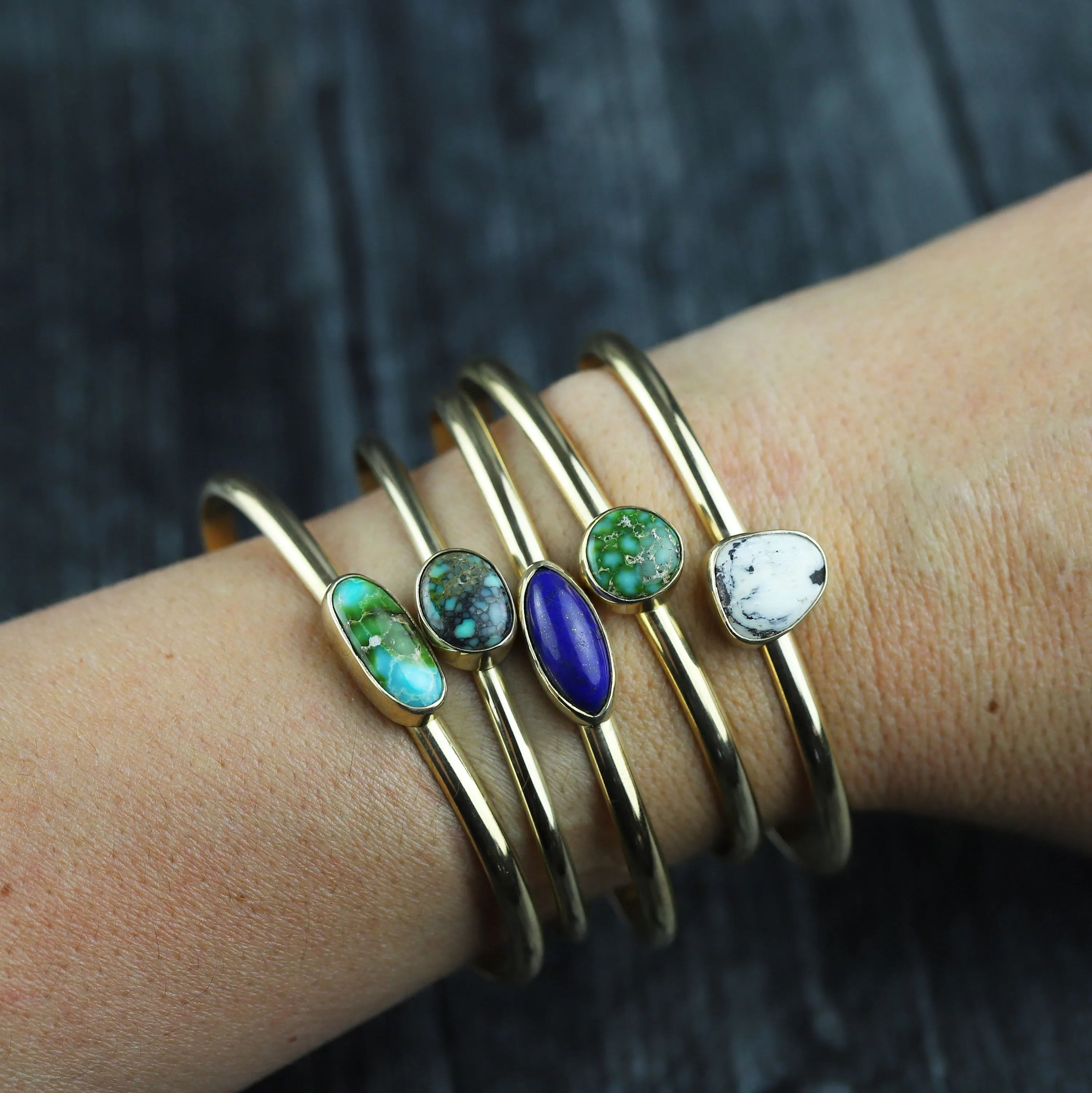Sonoran Gold Stacking Cuff No.49