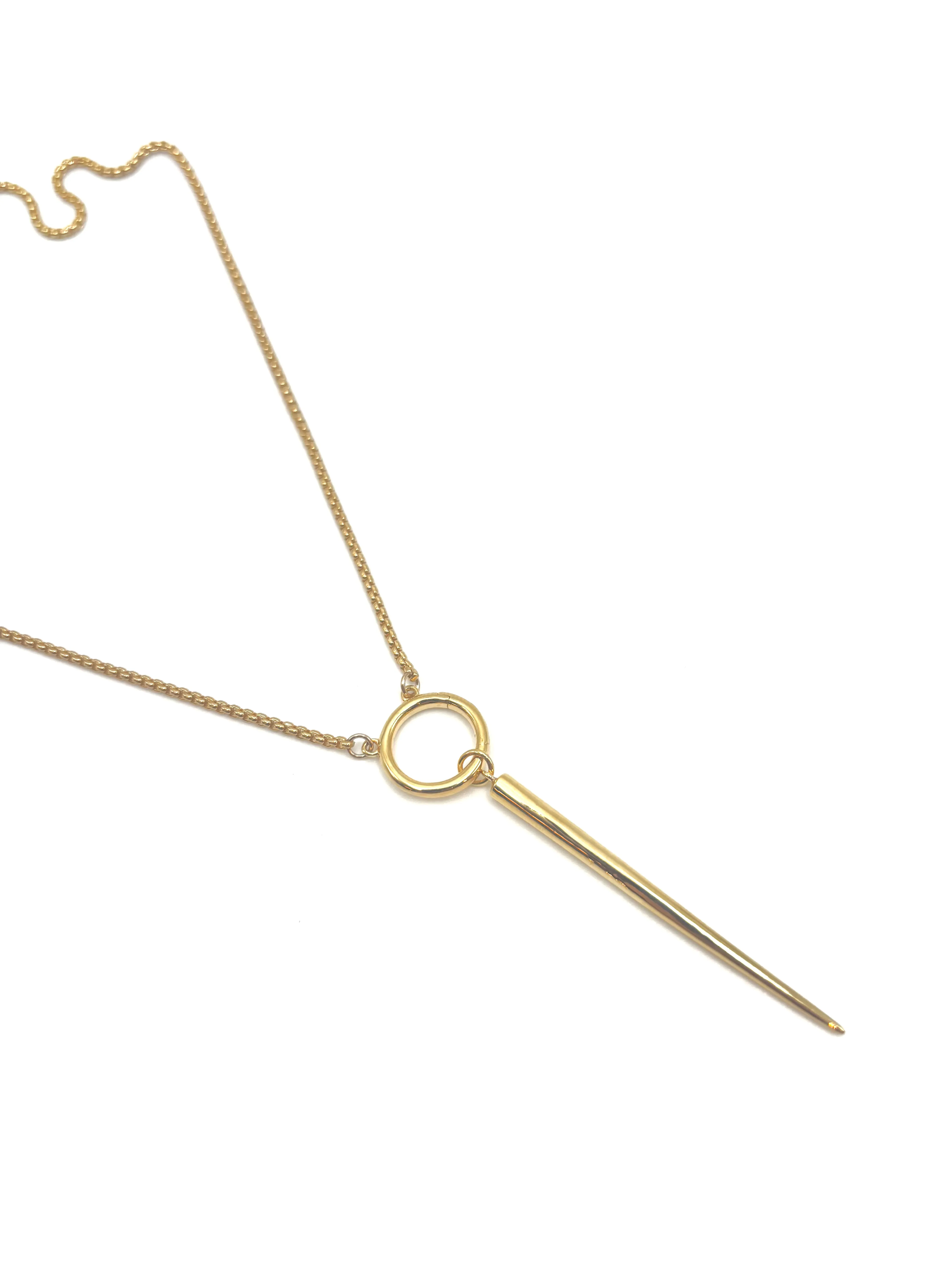 Spike open clasp