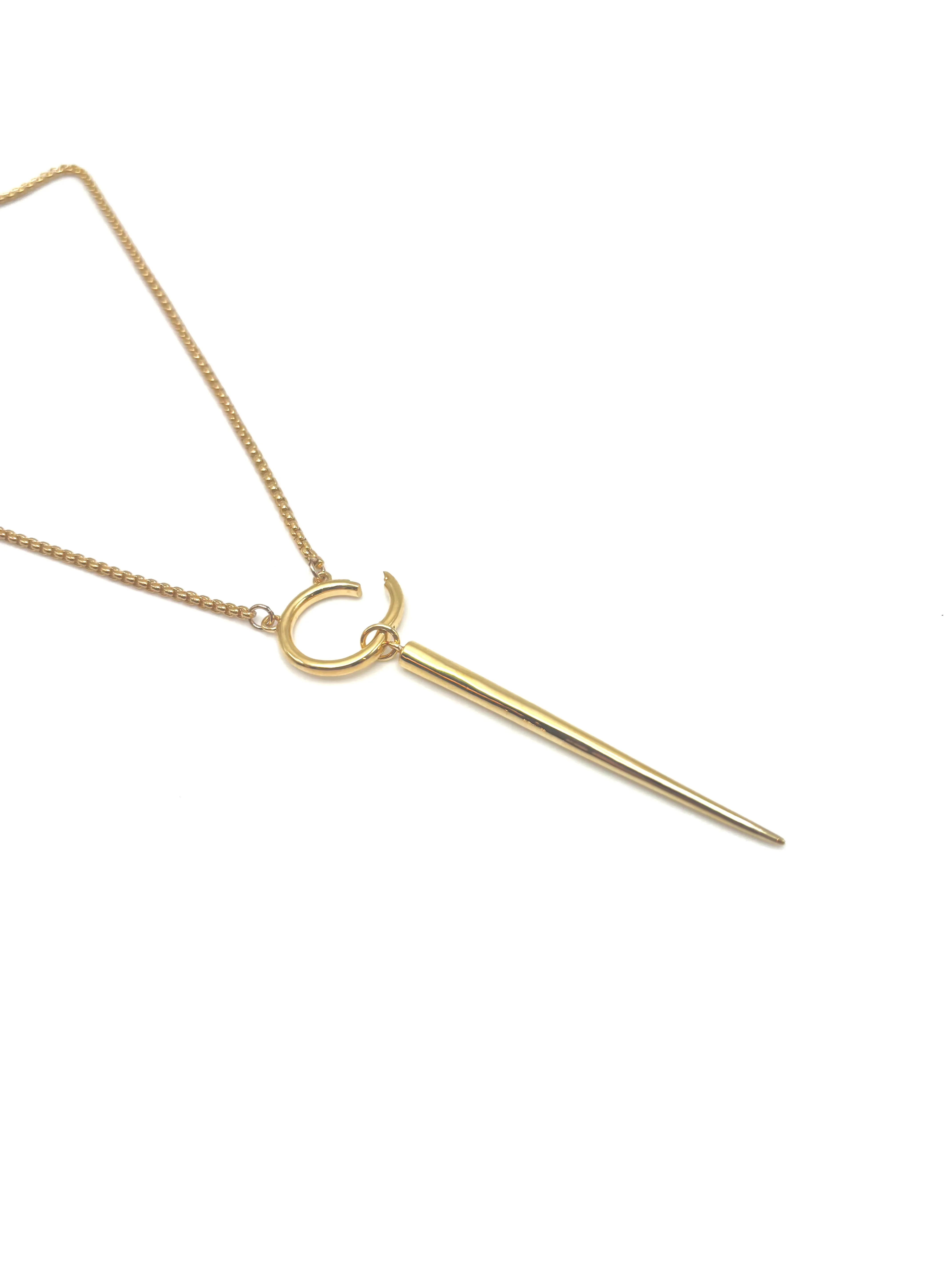 Spike open clasp