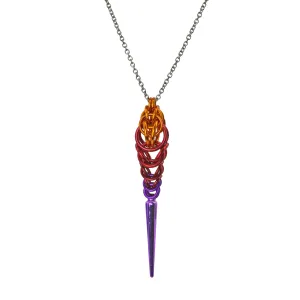 Spike Pendant - Sunset