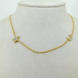 Star and Moon Necklace