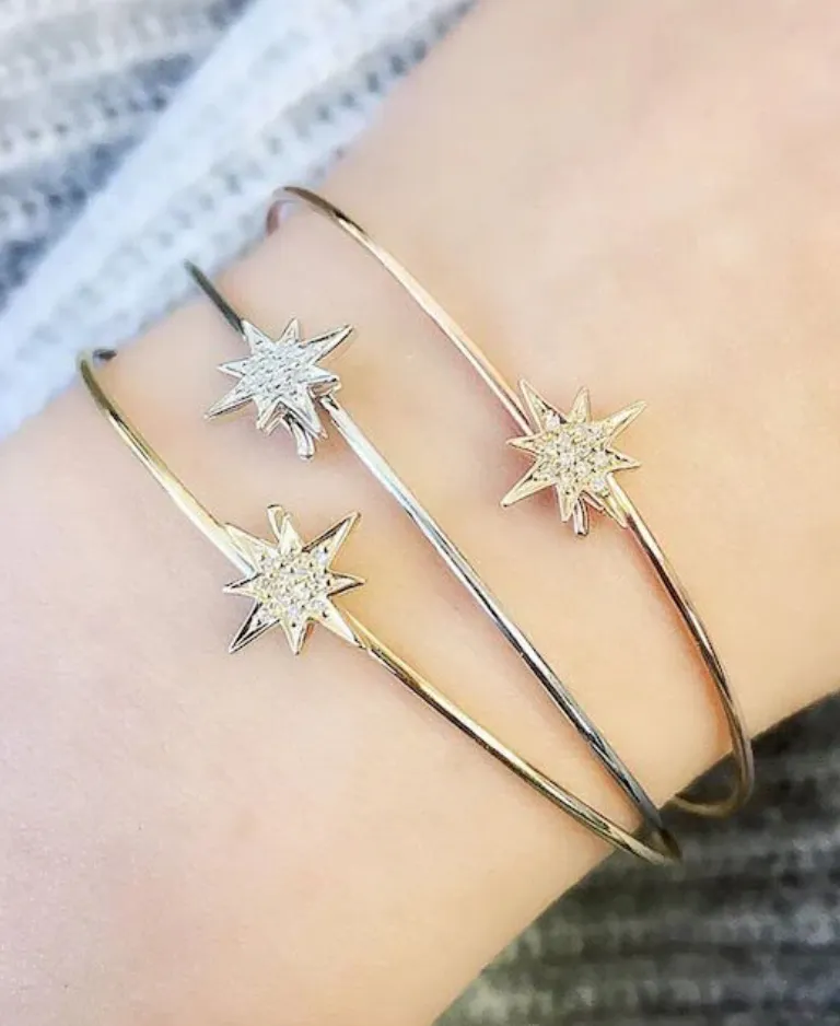 Starburst Hook Bangle