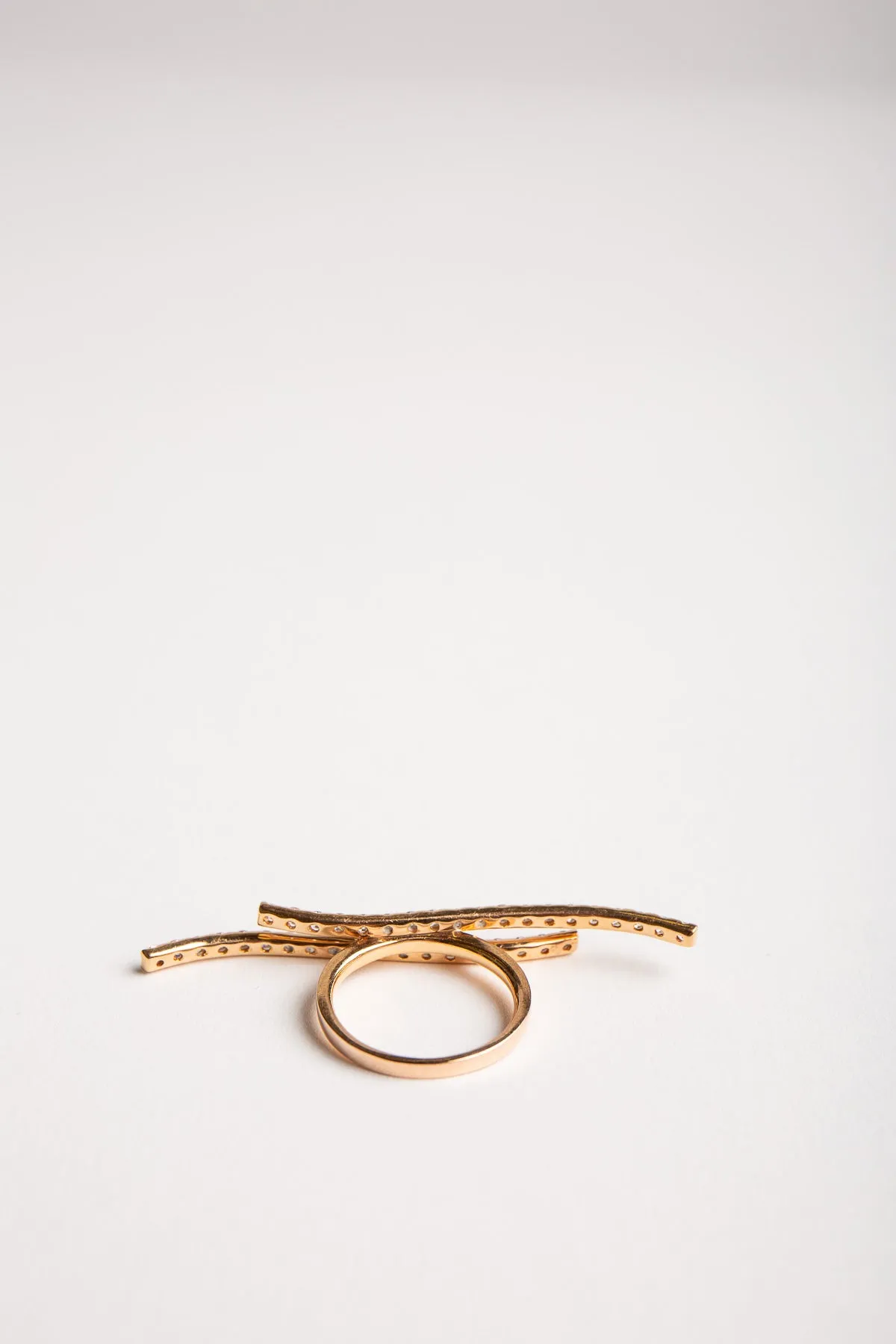 STEFERE | 18K ROSE GOLD 1.5 DIAMOND RING