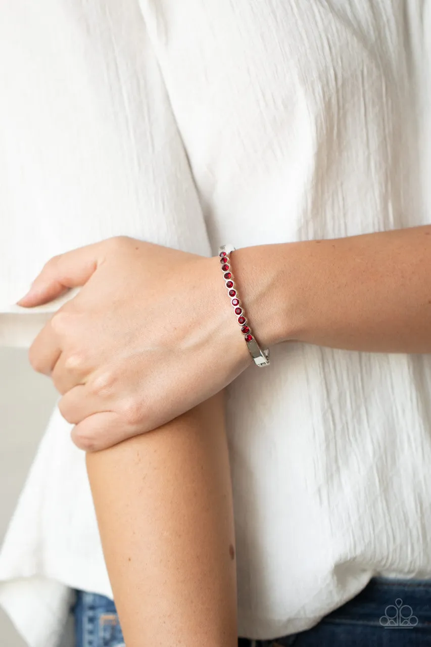 Stellar Beam Red Paparazzi Bracelet