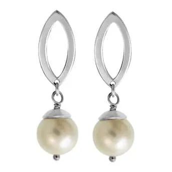 Sterling Silver Freshwater Pearl Earrings