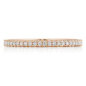 Tacori 14k Gold Pave Diamond Wedding Band