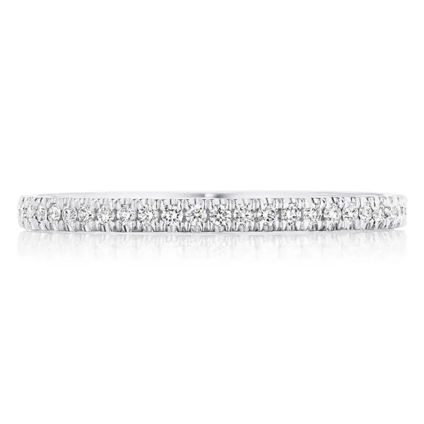 Tacori 14k Gold Pave Diamond Wedding Band