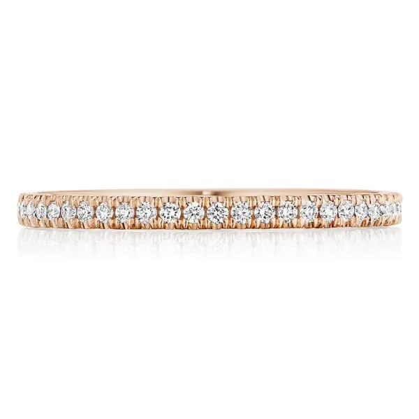Tacori 14k Gold Pave Diamond Wedding Band