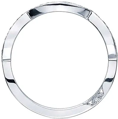 Tacori Contoured Diamond Pave Wedding Band