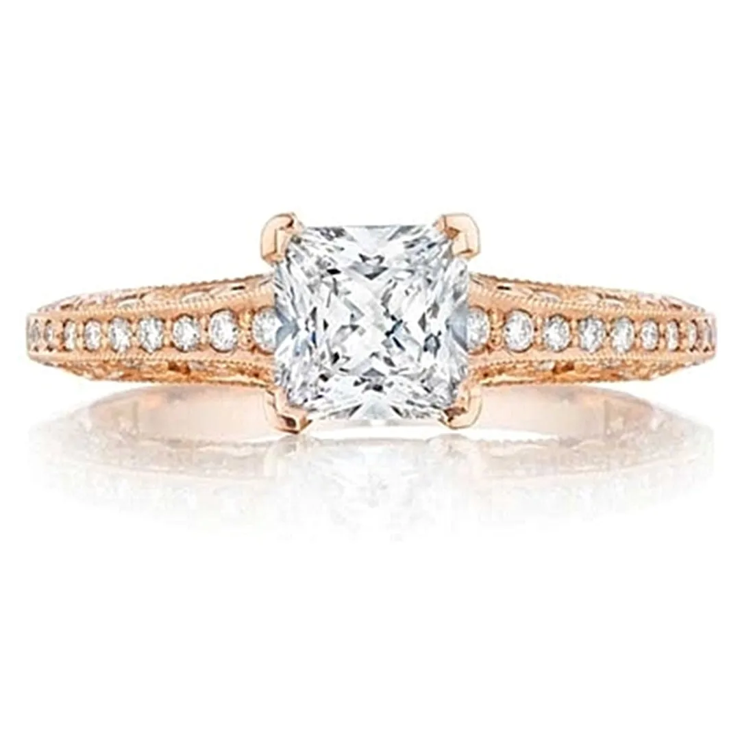 Tacori Pave Diamond Engagement Ring