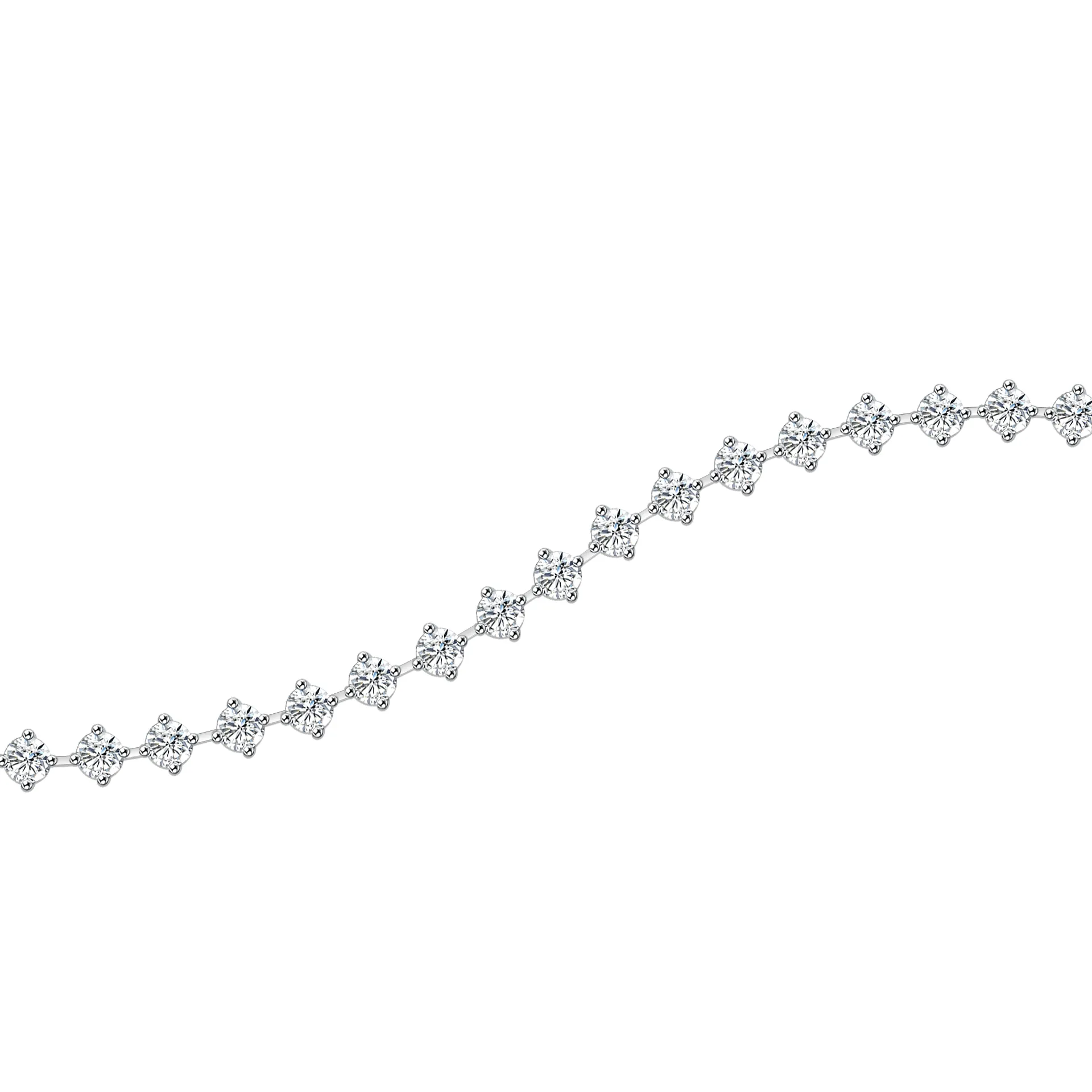 TAKA Jewellery Lab Grown Diamond Bracelet 10K Gold