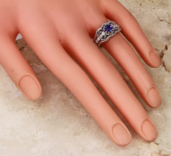 Tanzanite Ring .61 Carat VBE Color
