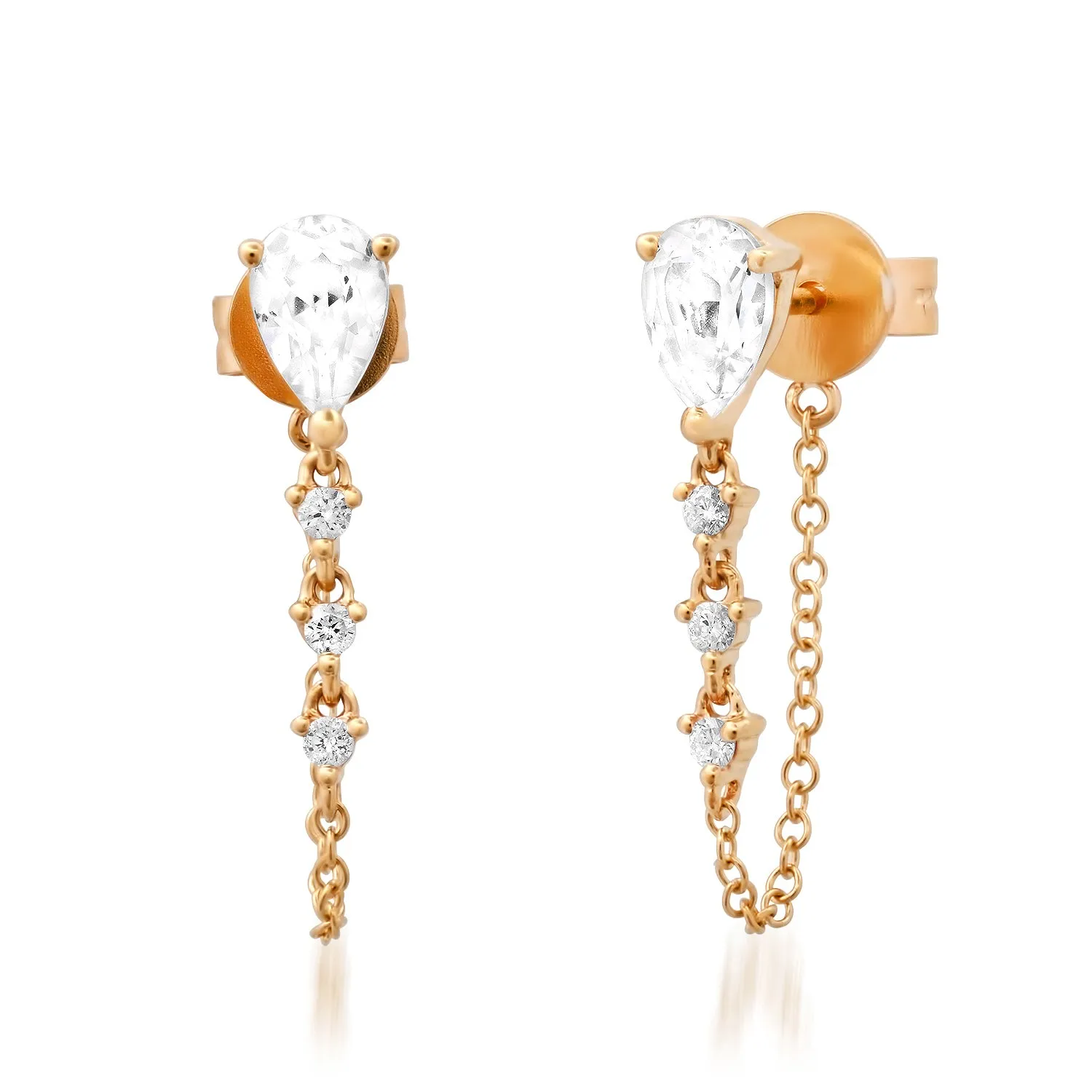 Tear Drop Studs