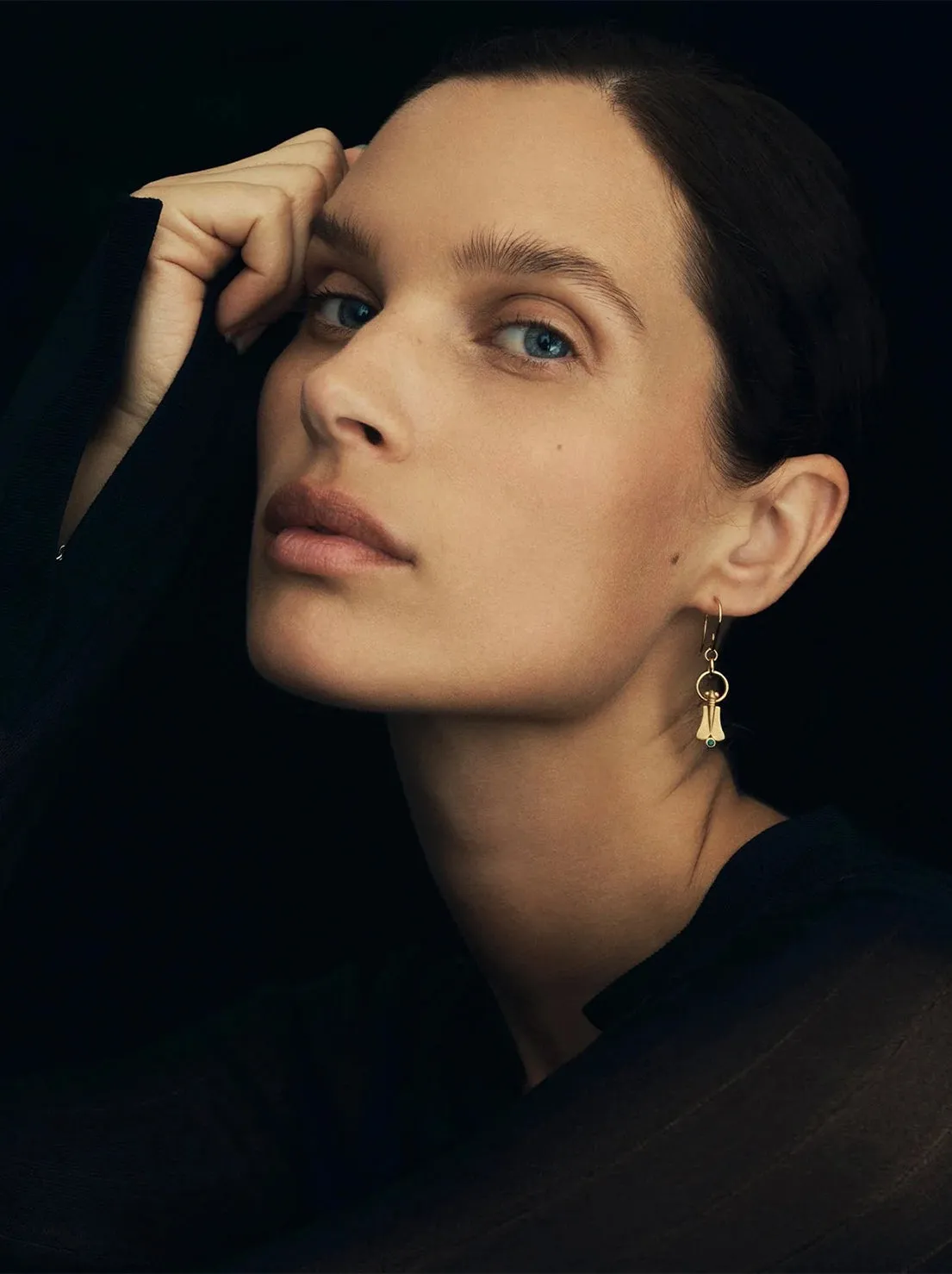 Temple of the Sun - Nectar Earrings - Gold