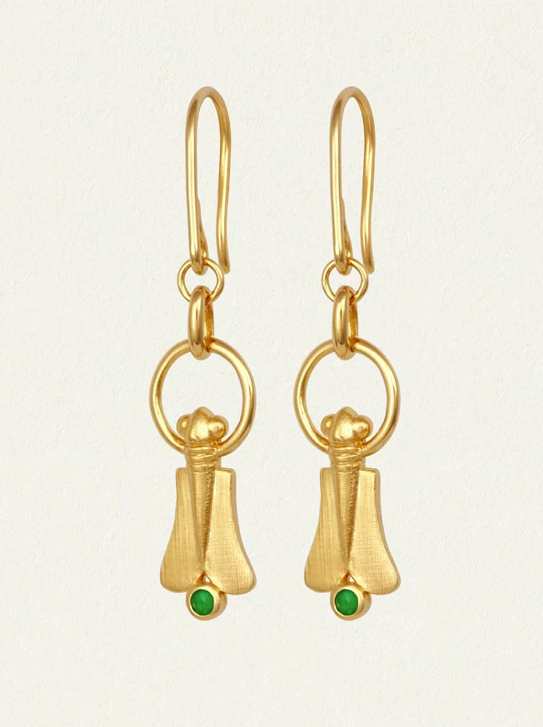 Temple of the Sun - Nectar Earrings - Gold