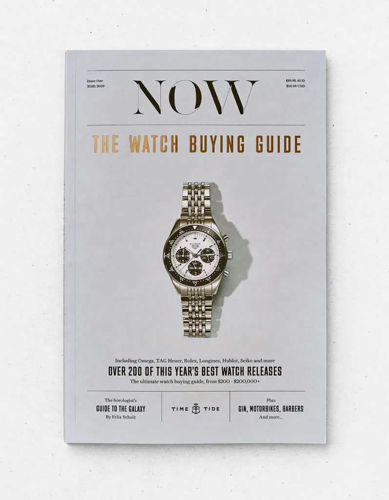 Time Tide Watches - NOW Magazine - The Watch Buying Guide - Issue 1