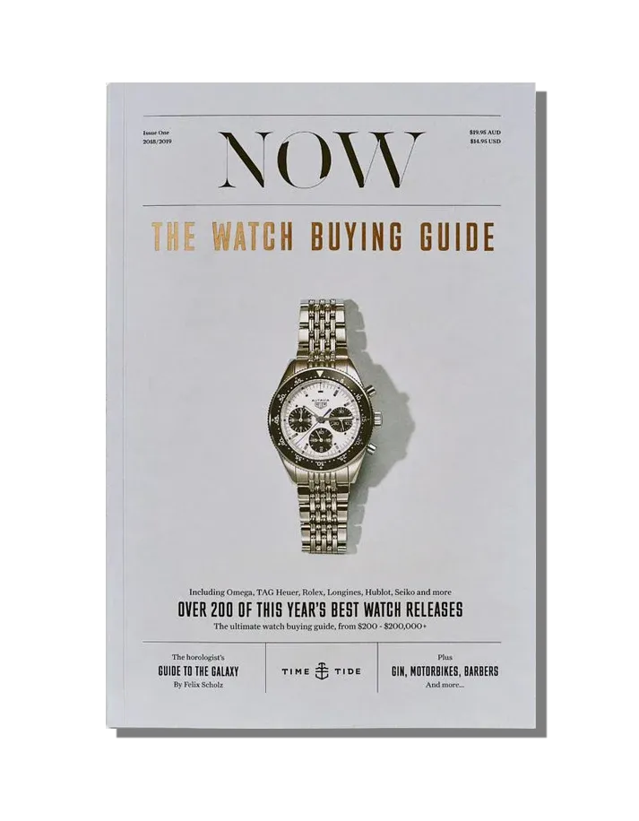 Time Tide Watches - NOW Magazine - The Watch Buying Guide - Issue 1