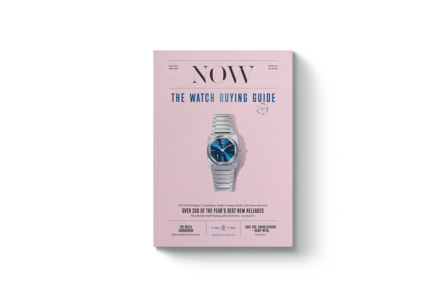 Time Tide Watches - NOW Magazine - The Watch Buying Guide - Issue 3